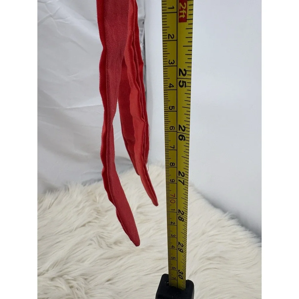 Vtg Handmade‎ PARROT Plush Multicolor Fabric Garden Decor Large Colombia 29